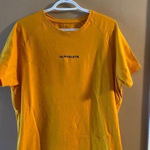 Alphalete performance Yellow/Gold